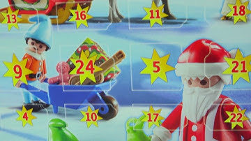 Playmobil Holiday Christmas Advent Calendar   Toy Surprise Blind Bags Day 4 HD