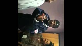 A.D. Berry talks with Glen Plummer and Clyde Jones