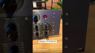 Manley VOXBOX 👀 #manley #voxbox #manleyvoxbox #vocals #channelstrip #unitedmusic