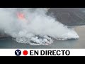 DIRECTO: La llegada de la lava del volcán de La Palma al mar, a vista de dron