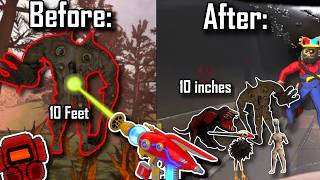 Shrinking Monsters in Lethal Company