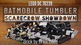 LEGO DC Batmobile Tumbler: Scarecrow Showdown 76239 : Brick by Brick speed build