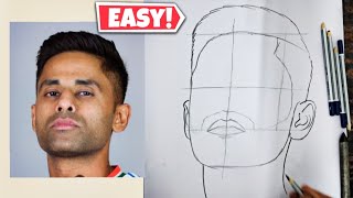 Suryakumar Yadav Drawing | T 20 world cup Suryakumar Yadav Drawing #suryakumaryadav #drawing