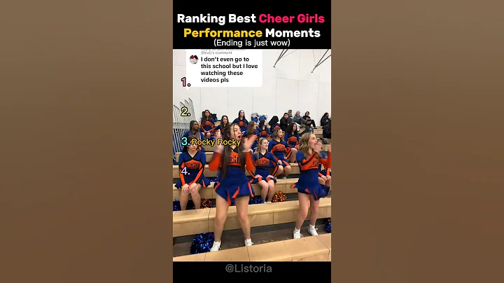 Ranking Best Cheer Girls Performance Moments #viral #tiktok #fyp #cheergirl