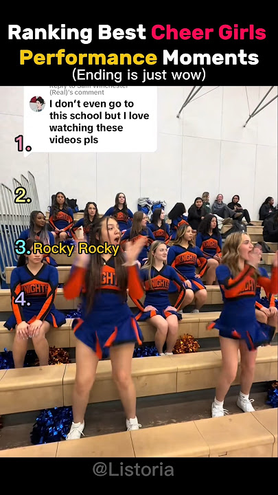 Download lagu Ranking Best Cheer Girls Performance Moments #viral #tiktok #fyp #cheergirl