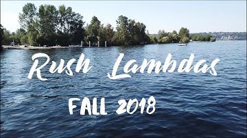 UW Lambda Phi Epsilon Fall 2018 Rush Video