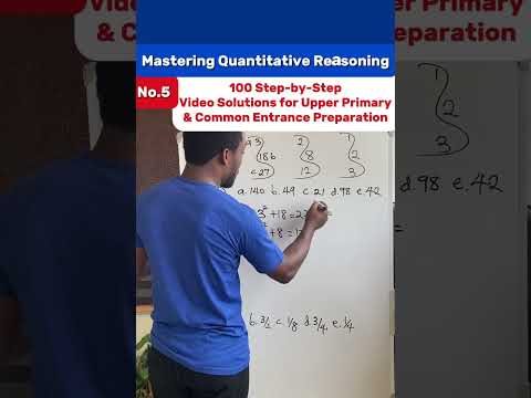 Mastering Quantitative Reasoning II - YouTube