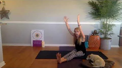 SLOW, Take It Easy, YOGA STRETCH! Seated 35 min Fl...