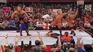 Randy Orton & The Raw Roster stand tall over Triple H! - Raw October 25 2004