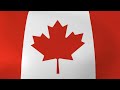 Canada National Anthem Instrumental Canada Flag Waving In The Wind Canada National Anthem Instrumental Canada Flag Waving In The Wind