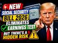 New Social Security Bill 2026 Eliminates Earnings Test – But There’s a Hidden Risk