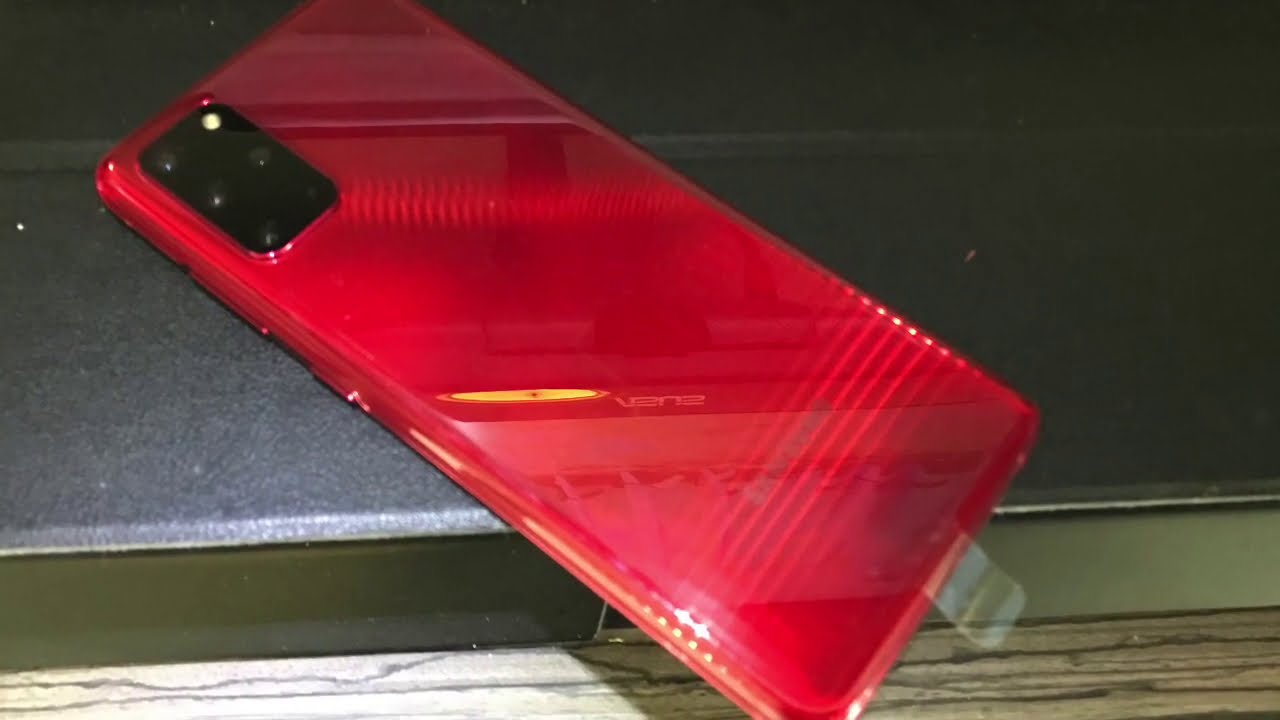 Samsung Galaxy S20+ Aura Red 128GB unboxing and quick look - YouTube