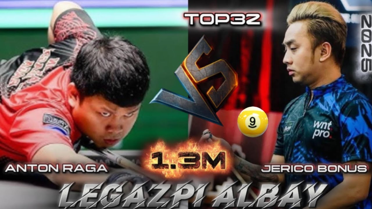 ANTON RAGA 🆚 JERICO BONUS.. TOP32.. LIVE.. ALBAY LEGAZPI.. 1.3M🏆.. TALPAKAN NA 🔥👊