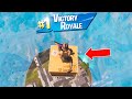 this skybase got me BANNED on fortnite... (Floating Box Skybase)
