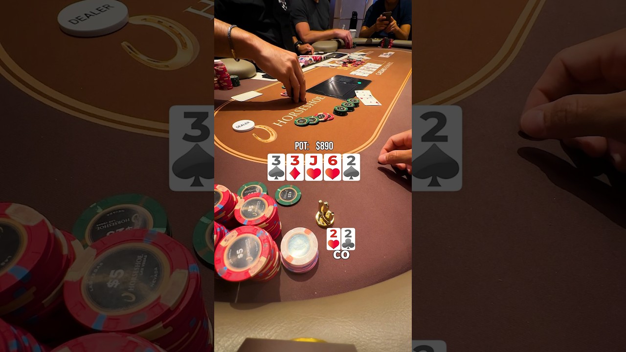 Luckbox with Dueces 🦆 #shorts #poker #pokerllama #texaspoker