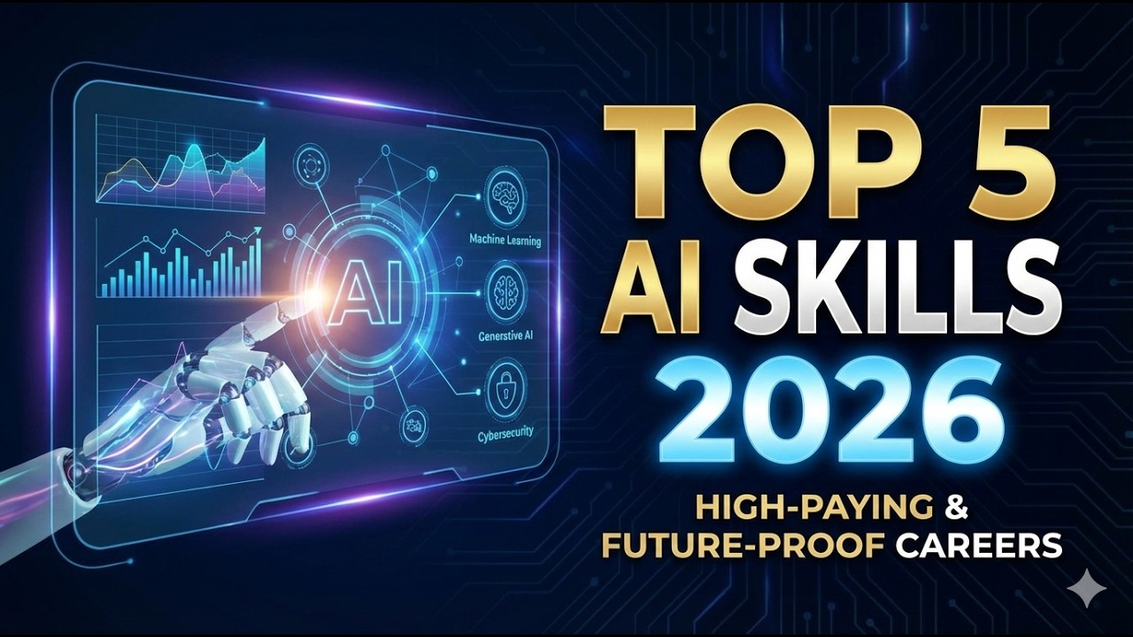 Top 5 AI Skills to Master in 2026 (Agentic AI, Vibe Coding & More)
