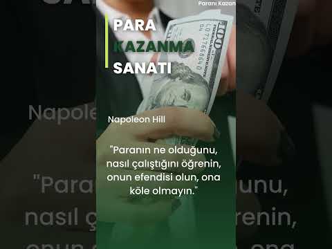 Para Kazanma | Motivasyon Sözleri