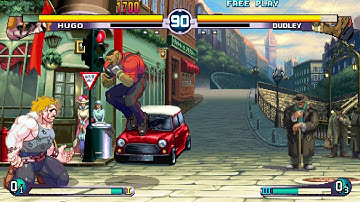 Street Fighter III 2nd Impact - Widescreen Mode Hugo Ultimate Throw