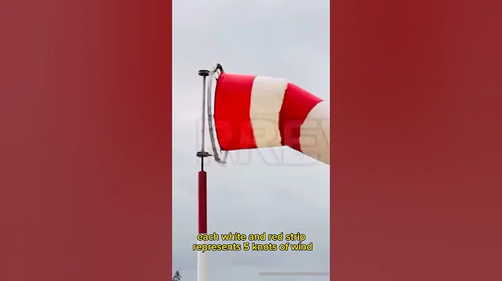 Wind Sock Stripe Meaning Explained! 🧐 #aviation #socool