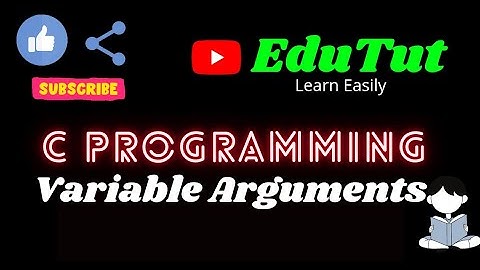 Variable Arguments | C For Beginners | EduTut | Learn Easily in Tamil