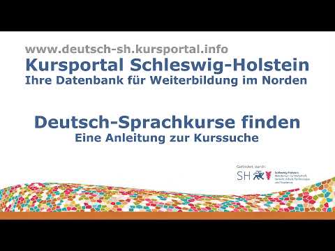 Kursportal Schleswig-Holstein - Deutsch-Sprachkurse finden