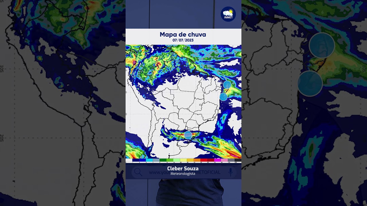 Previsão do tempo para HOJE (07/07)! Previsão do tempo para HOJE (07/07)!