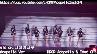 [Acapella] Girls Generation (SNSD) - Bump It (예감)