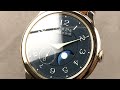 F.P. Journe "Journe Society" Chronometer Straw Gold F.P. Journe Watch Review