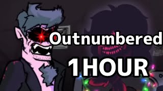 Outnumbered 1HOUR【Friday Night Funkin】