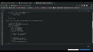 Weeding || Codechef Starters 96 || Java Solution
