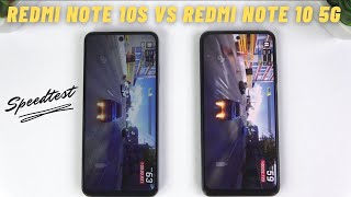 Xiaomi Redmi Note 10s vs Redmi Note 10 5G | Helio G95 vs Dimensity 700 Speedtest, Camera Comparison