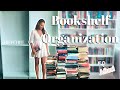 Organize My Bookshelves with Me! || Bookshelf Organization