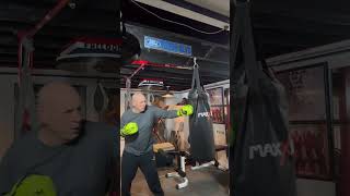JAKE PAUL BOXING PRO FIGTER SMOKIN JOE @64 in JOE'S YARD MARK WAHLBERG &amp; PETER BERG joes cornermen