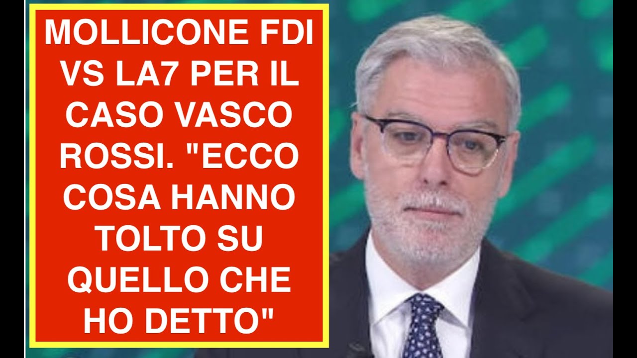 mollicone-fdi-vs-la7-per-il-caso-vasco-rossi-ecco-cosa-hanno-tolto-su