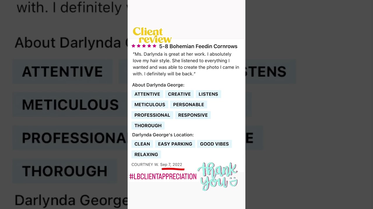 Client Review 9-7-22