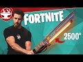 Fortnite Sword in Real Life BURNS EVERYTHING!