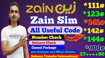Zain Sim Ke Sabhi Secret Code |Zain SIM All Useful Code |Zain Sim Internet Offer Check All Code 2024