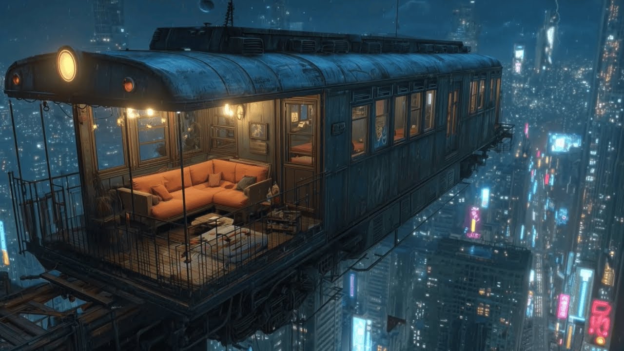 ☔️ Neon Alley Solitude: Japanese Cyber Lofi Mix to Quiet Overthinking & Find Calm in the Chaos