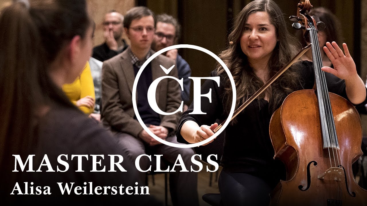 Master class: Alisa Weilerstein učí hrát na violoncello