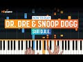 How to Play "Still D.R.E." by Dr. Dre & Snoop Dogg | HDpiano (Part 1) Piano Tutorial