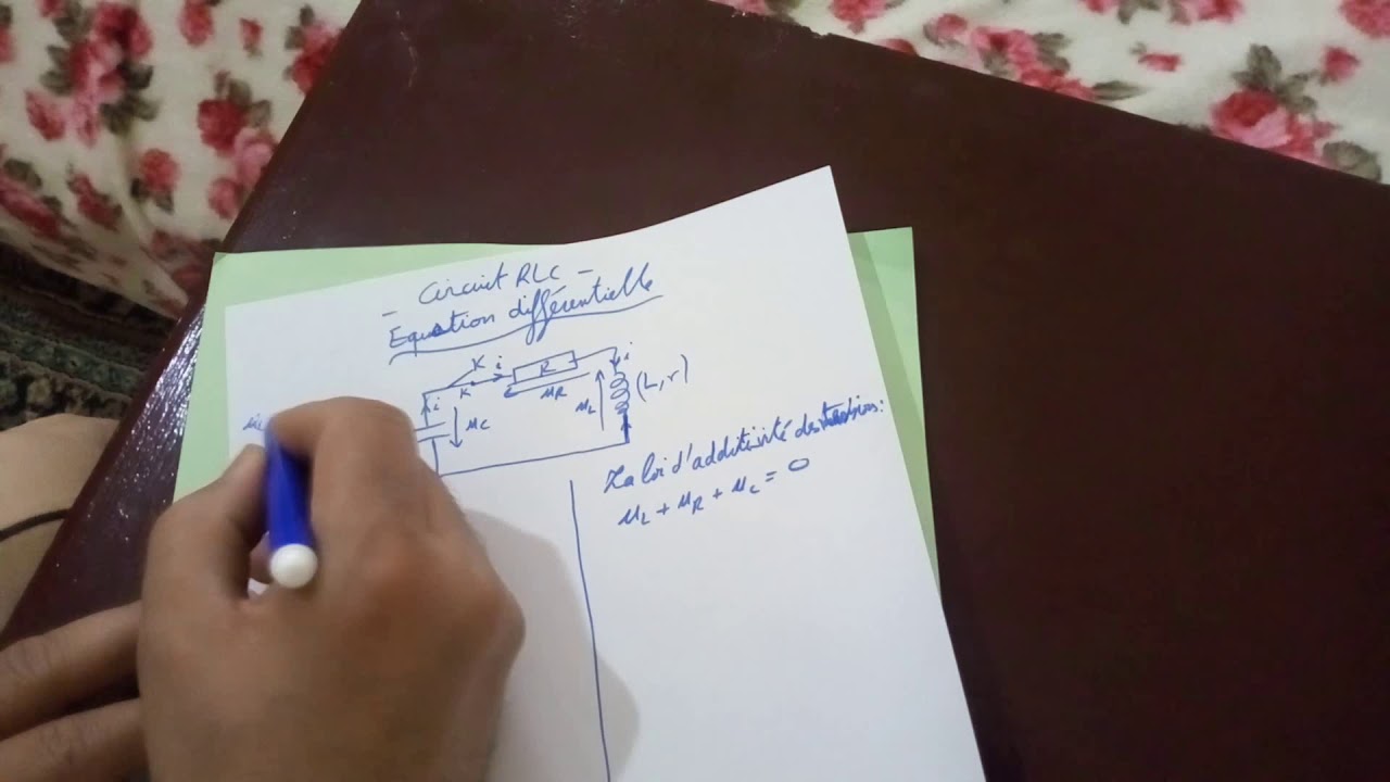 2 bac - Circuit RLC : Equation différentielle