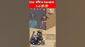 1v3 in karakin 😈😈 #bgmishorts #shorts