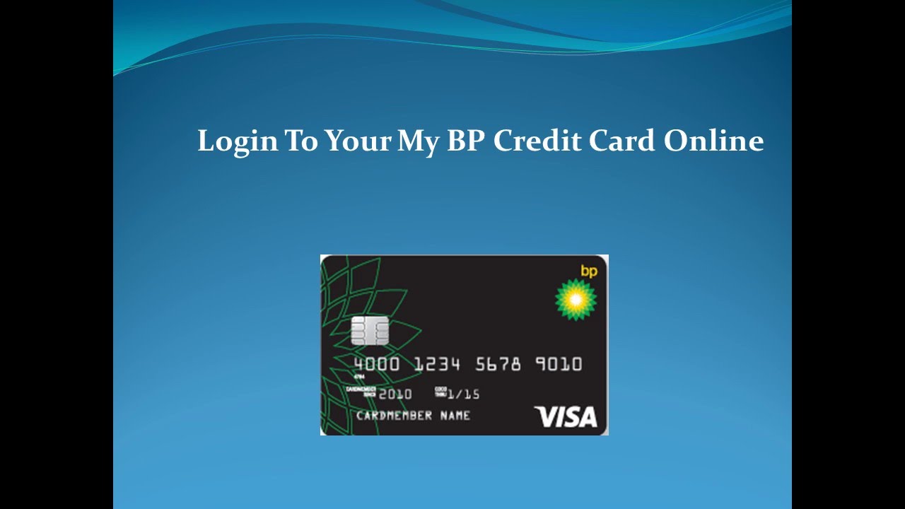 Lean How To Use My Bp Credit Card Youtube