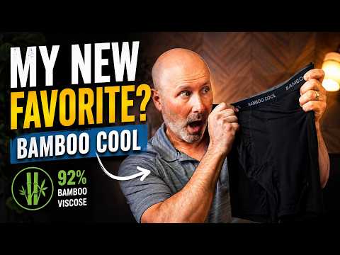 Bamboo Cool Men’s Boxer Briefs Underwear with 92% Bamboo Viscose – FULL REVIEW #Bamboo — video thumbnail