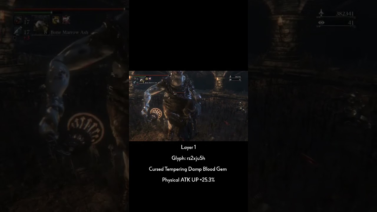 how to get very powerful gems easily from Physical ATK UP +25.3% In Bloodborne 2025