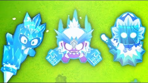 Using EVERY 5th Tier Ice Monkey In A Single Game! (Bloons TD Battles 2)