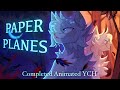 Paper planes completed animation meme ych
