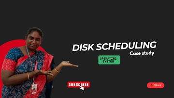 Case Study on Disk Scheduling |Operating System| SNS Institutions