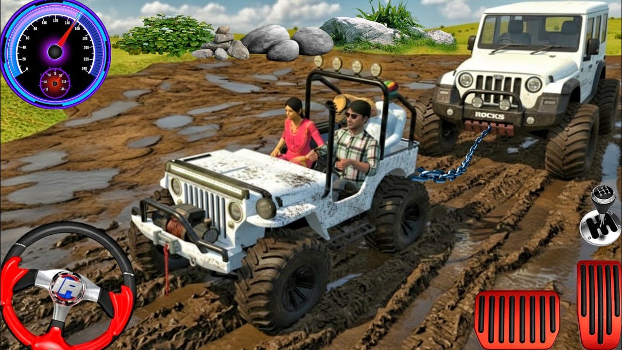 4x4 Offroad Jeep Driving Simulator 3D - Drive SUV 4x4 jeep Offroad Game - Android GamePlay part 18