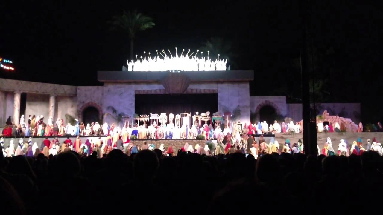 Easter Pageant Mesa AZ LDS Temple last song YouTube